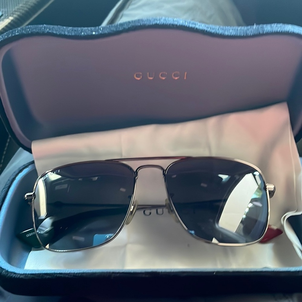 Gucci sunglasses. Authentic. Worn only a couple times.